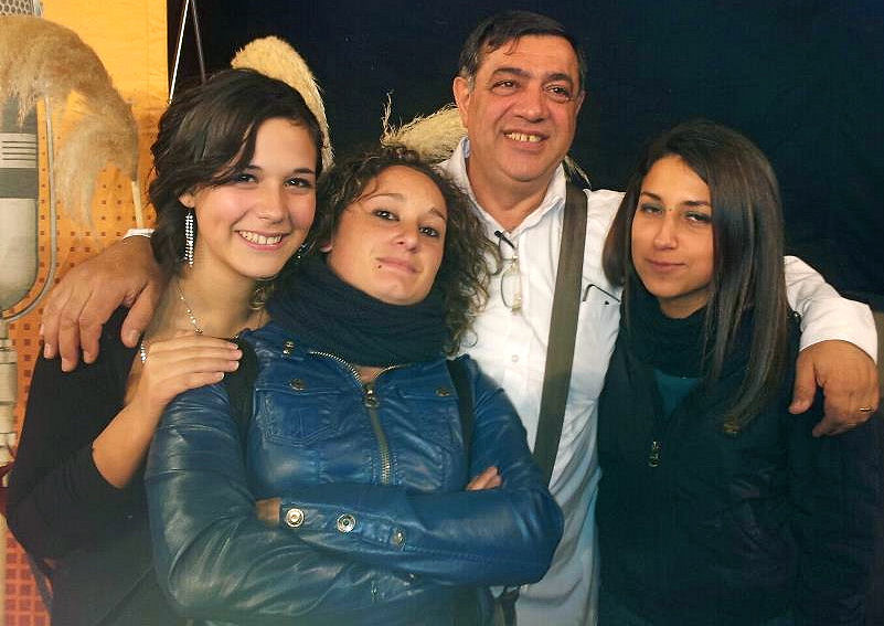 UNA VOCE PER SAN REMO 2012 La triade delle classificate ed il maestro Budroni