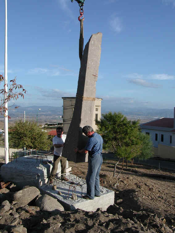 Lavori per Monumento al Donatore di Sangue