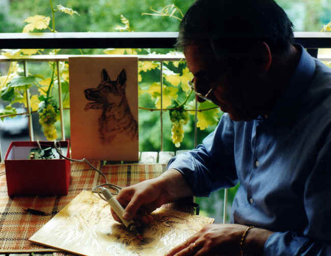 Il maestro al lavoro
