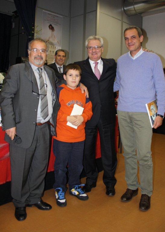 Francesco Usai con Saddi, Celeste e lo zio Amedeo